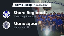 Recap: Shore Regional  vs. Manasquan  2021