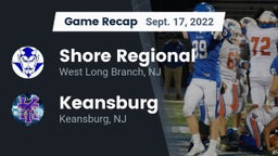 Recap: Shore Regional  vs. Keansburg  2022