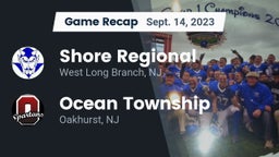 Recap: Shore Regional  vs. Ocean Township  2023