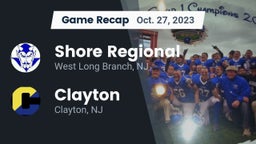 Recap: Shore Regional  vs. Clayton  2023
