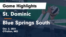St. Dominic  vs Blue Springs South  Game Highlights - Oct. 2, 2021