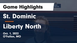St. Dominic  vs Liberty North  Game Highlights - Oct. 1, 2022