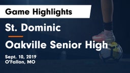 St. Dominic  vs Oakville Senior High Game Highlights - Sept. 10, 2019