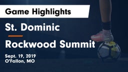 St. Dominic  vs Rockwood Summit  Game Highlights - Sept. 19, 2019