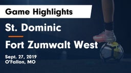 St. Dominic  vs Fort Zumwalt West  Game Highlights - Sept. 27, 2019