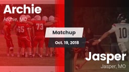 Matchup: Archie  vs. Jasper  2018