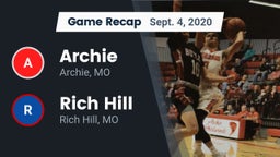 Recap: Archie  vs. Rich Hill  2020