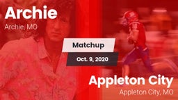 Matchup: Archie  vs. Appleton City  2020