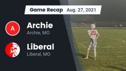 Recap: Archie  vs. Liberal  2021