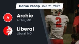 Recap: Archie  vs. Liberal  2022