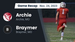 Recap: Archie  vs. Braymer  2023