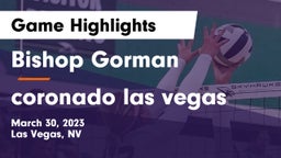 Bishop Gorman  vs coronado las vegas Game Highlights - March 30, 2023