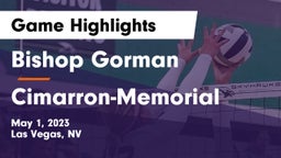Bishop Gorman  vs Cimarron-Memorial  Game Highlights - May 1, 2023