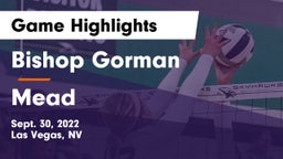 Bishop Gorman  vs Mead Game Highlights - Sept. 30, 2022