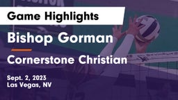 Bishop Gorman  vs Cornerstone Christian  Game Highlights - Sept. 2, 2023