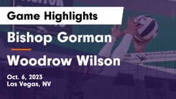 Bishop Gorman  vs Woodrow Wilson Game Highlights - Oct. 6, 2023