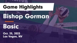 Bishop Gorman  vs Basic  Game Highlights - Oct. 25, 2023