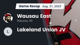 Recap: Wausau East  vs. Lakeland Union JV  2023