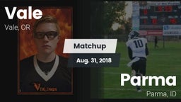Matchup: Vale  vs. Parma  2018
