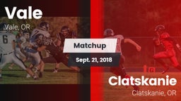 Matchup: Vale  vs. Clatskanie  2018