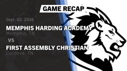 Recap: Memphis Harding Academy vs. First Assembly Christian  2016