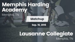 Matchup: Memphis Harding vs. Lausanne Collegiate  2016