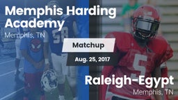 Matchup: Memphis Harding vs. Raleigh-Egypt  2017