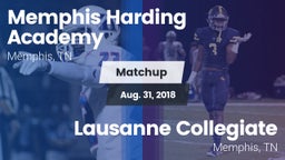 Matchup: Memphis Harding vs. Lausanne Collegiate  2018