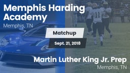 Matchup: Memphis Harding vs. Martin Luther King Jr. Prep 2018