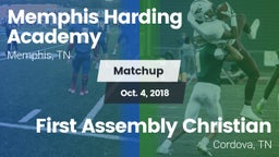 Matchup: Memphis Harding vs. First Assembly Christian  2018