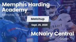 Matchup: Memphis Harding vs. McNairy Central  2020