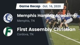 Recap: Memphis Harding Academy vs. First Assembly Christian  2020