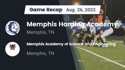 Recap: Memphis Harding Academy vs. Memphis Academy of Science and Engineering  2022