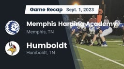 Recap: Memphis Harding Academy vs. Humboldt  2023