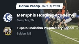 Recap: Memphis Harding Academy vs. Tupelo Christian Preparatory School 2023
