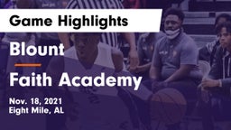 Blount  vs Faith Academy  Game Highlights - Nov. 18, 2021