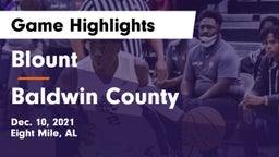 Blount  vs Baldwin County  Game Highlights - Dec. 10, 2021