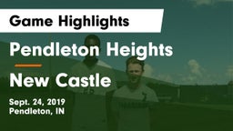 Pendleton Heights  vs New Castle  Game Highlights - Sept. 24, 2019