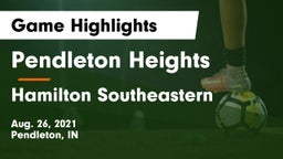 Pendleton Heights  vs Hamilton Southeastern  Game Highlights - Aug. 26, 2021