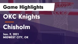 OKC Knights vs Chisholm  Game Highlights - Jan. 9, 2021