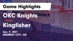 OKC Knights vs Kingfisher  Game Highlights - Jan. 9, 2021