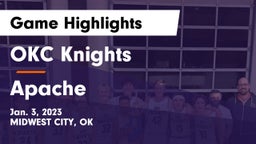 OKC Knights vs Apache  Game Highlights - Jan. 3, 2023