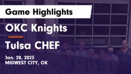 OKC Knights vs Tulsa CHEF Game Highlights - Jan. 28, 2023