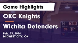 OKC Knights vs Wichita Defenders Game Highlights - Feb. 23, 2024