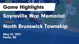 Sayreville War Memorial  vs North Brunswick Township  Game Highlights - May 22, 2021