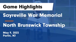 Sayreville War Memorial  vs North Brunswick Township  Game Highlights - May 9, 2023