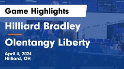 Hilliard Bradley  vs Olentangy Liberty  Game Highlights - April 4, 2024