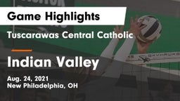 Tuscarawas Central Catholic  vs Indian Valley  Game Highlights - Aug. 24, 2021
