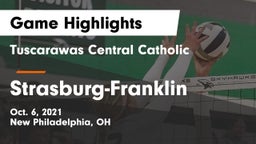 Tuscarawas Central Catholic  vs Strasburg-Franklin  Game Highlights - Oct. 6, 2021