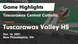 Tuscarawas Central Catholic  vs Tuscarawas Valley HS Game Highlights - Oct. 16, 2021